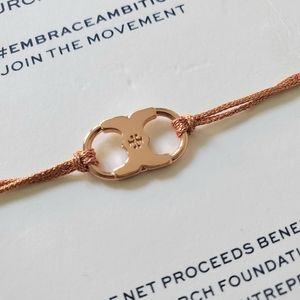Tory Burch Rose Gold Embrace Bracelet Jewelry